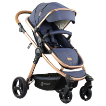 3 in 1 Baby Kinderwagen Easy abnehmbare Räder Baby Kinderwagen mit Reisesystem